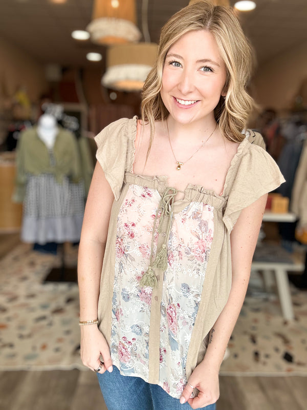 Izzy Top-Easel-R3vel Threads, Women's Fashion Boutique, Located in Hudsonville, Michigan