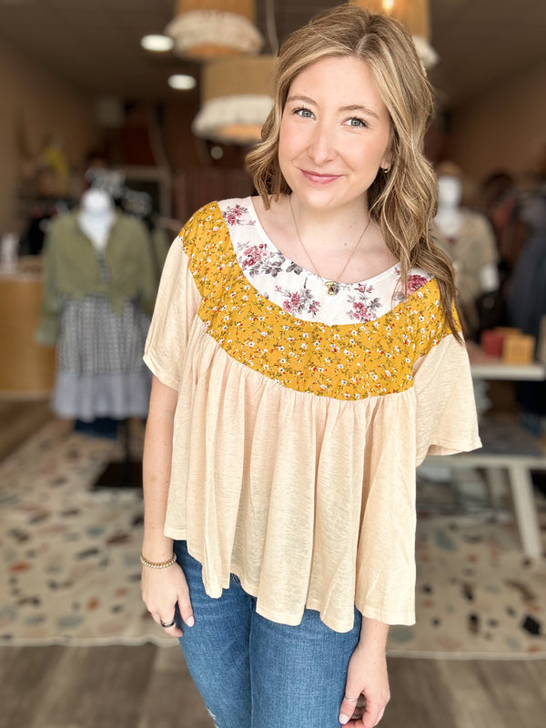 Elizabeth Top-Easel-R3vel Threads, Women's Fashion Boutique, Located in Hudsonville, Michigan