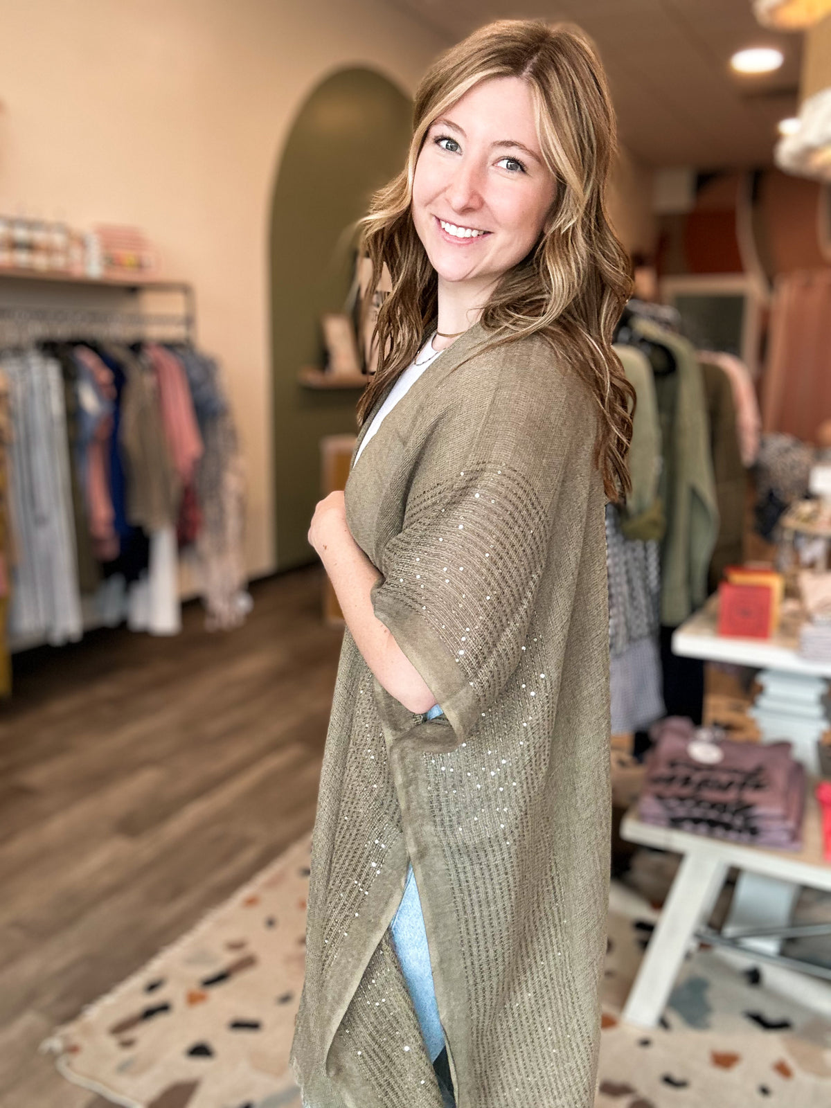 Nicole Kimono-Leto Accessories-R3vel Threads, Women's Fashion Boutique, Located in Hudsonville, Michigan