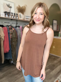 Ellie Tank-Zenana-R3vel Threads, Women's Fashion Boutique, Located in Hudsonville, Michigan