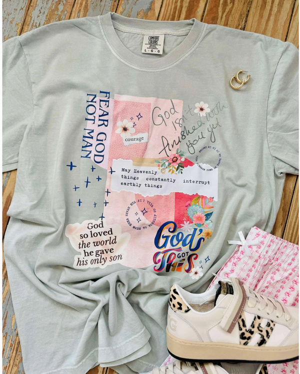 Faith Collage Tee-Dash-R3vel Threads, Women's Fashion Boutique, Located in Hudsonville, Michigan