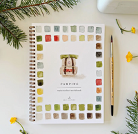Camping Watercolor Workbook-r3velthreads-R3vel Threads, Women's Fashion Boutique, Located in Hudsonville, Michigan