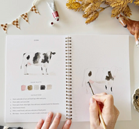 Watercolor Farm Workbook-r3velthreads-R3vel Threads, Women's Fashion Boutique, Located in Hudsonville, Michigan