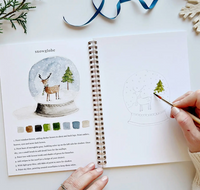 Winter Watercolor workbook-r3velthreads-R3vel Threads, Women's Fashion Boutique, Located in Hudsonville, Michigan