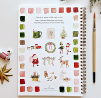 Christmas Watercolor workbook-r3velthreads-R3vel Threads, Women's Fashion Boutique, Located in Hudsonville, Michigan