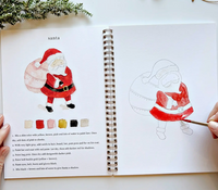 Christmas Watercolor workbook-r3velthreads-R3vel Threads, Women's Fashion Boutique, Located in Hudsonville, Michigan