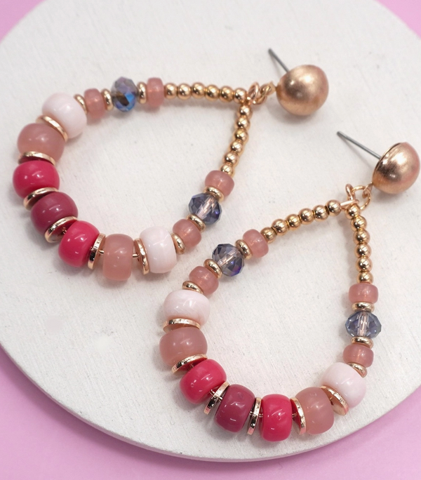Beaded Teardrop-r3velthreads-R3vel Threads, Women's Fashion Boutique, Located in Hudsonville, Michigan