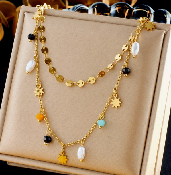 Colorburst Necklace-r3velthreads-R3vel Threads, Women's Fashion Boutique, Located in Hudsonville, Michigan