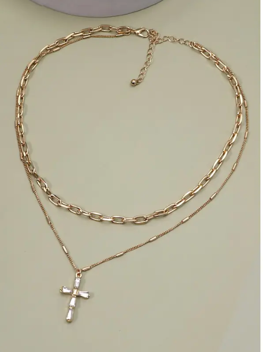 Baguette Cross-r3velthreads-R3vel Threads, Women's Fashion Boutique, Located in Hudsonville, Michigan