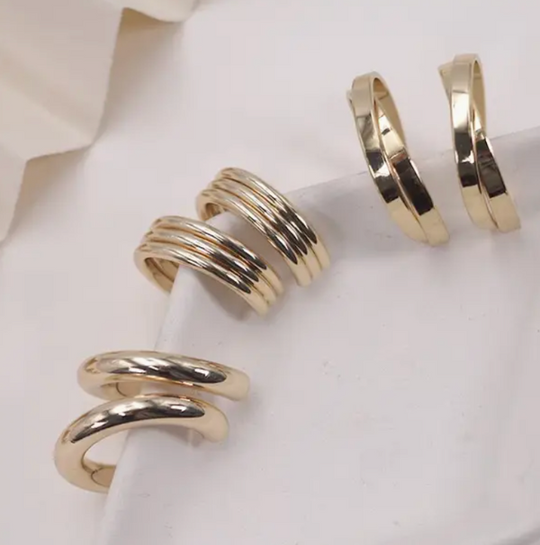 Tiara hoop trio-r3velthreads-R3vel Threads, Women's Fashion Boutique, Located in Hudsonville, Michigan