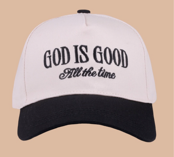 God is Good All the Time Hat-r3velthreads-R3vel Threads, Women's Fashion Boutique, Located in Hudsonville, Michigan