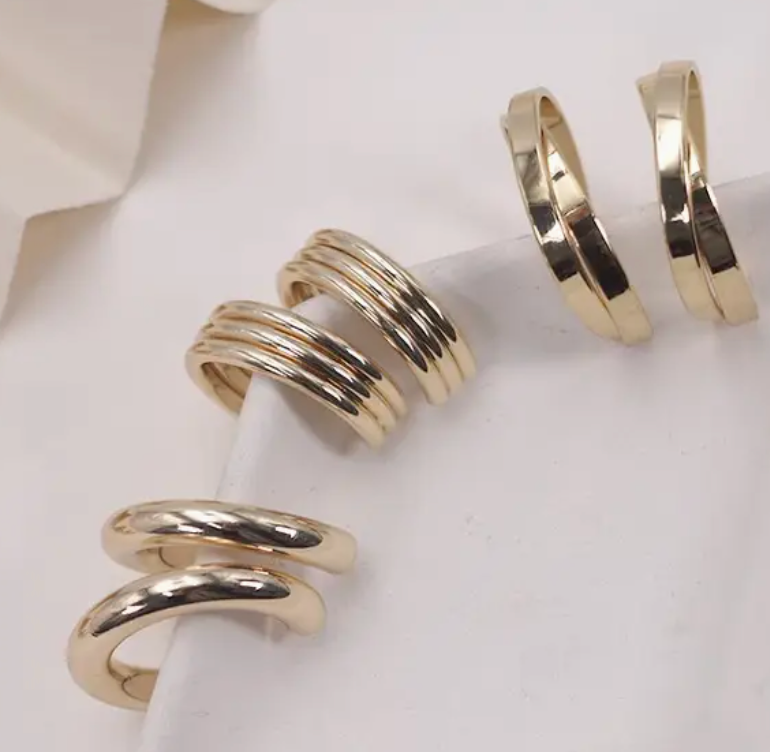 Classic Hoop Trio-r3velthreads-R3vel Threads, Women's Fashion Boutique, Located in Hudsonville, Michigan