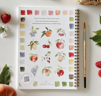 Fruit Watercolor Workbook