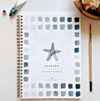 Seaside Watercolor Workbook