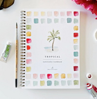 Tropical Watercolor Workbook