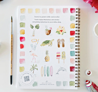 Tropical Watercolor Workbook