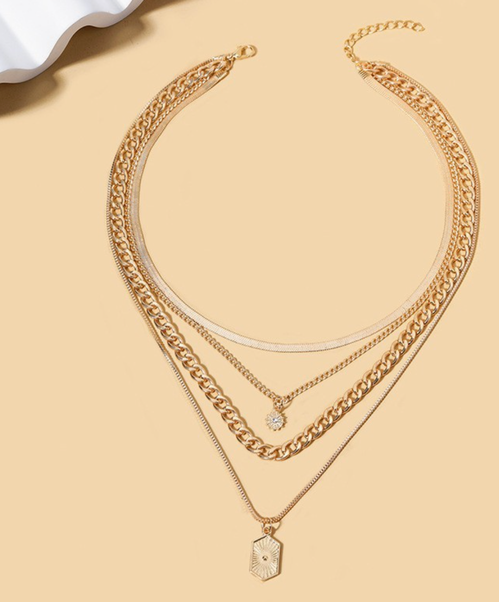 Double charm Necklace