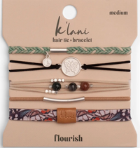 K'Lani Hair Tie/Bracelet-r3velthreads-R3vel Threads, Women's Fashion Boutique, Located in Hudsonville, Michigan