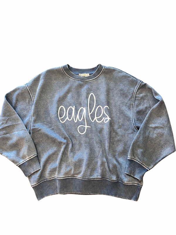Eagles Sweatshirt-r3velthreads-R3vel Threads, Women's Fashion Boutique, Located in Hudsonville, Michigan