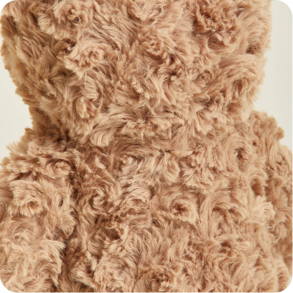 Brown Curly Bear Warmies-Warmies: America’s Favorite Microwave Plush Brand-R3vel Threads, Women's Fashion Boutique, Located in Hudsonville, Michigan