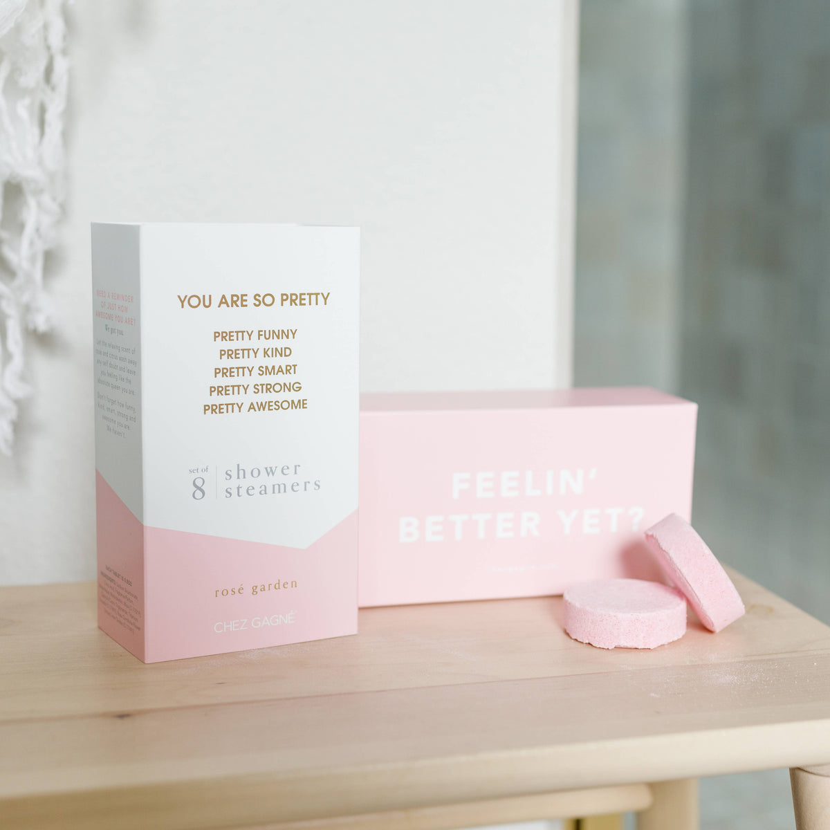 You Are So Pretty Shower Steamers - Rosé Garden - Set of 8 Tabs-Chez Gagné-R3vel Threads, Women's Fashion Boutique, Located in Hudsonville, Michigan