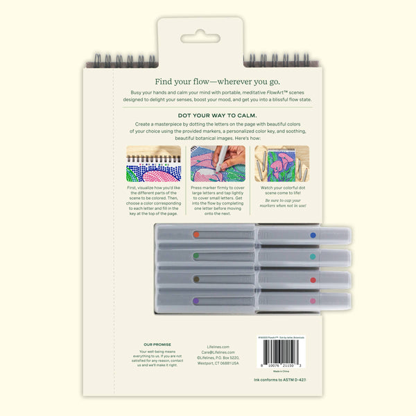 FlowArt -Dot by Letter- Botanicals-Lifelines-R3vel Threads, Women's Fashion Boutique, Located in Hudsonville, Michigan