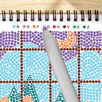 FlowArt-Dot By Letter - Snowed in