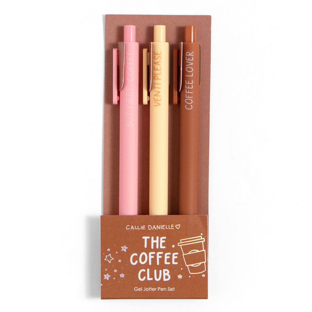 Coffee Lover Pen Set-Callie Danielle-R3vel Threads, Women's Fashion Boutique, Located in Hudsonville, Michigan