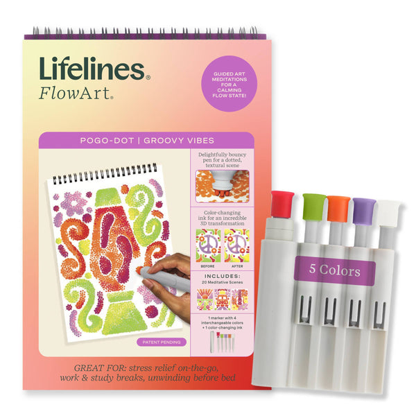 FlowArt Pogo Dot - Groovy Vibes-Lifelines-R3vel Threads, Women's Fashion Boutique, Located in Hudsonville, Michigan