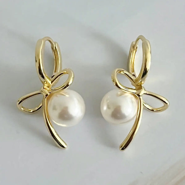 Drop Bow Pearl-ellison & young-R3vel Threads, Women's Fashion Boutique, Located in Hudsonville, Michigan