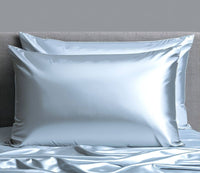 Lemon Lavender Silky Satin Pillowcase Solid Asst