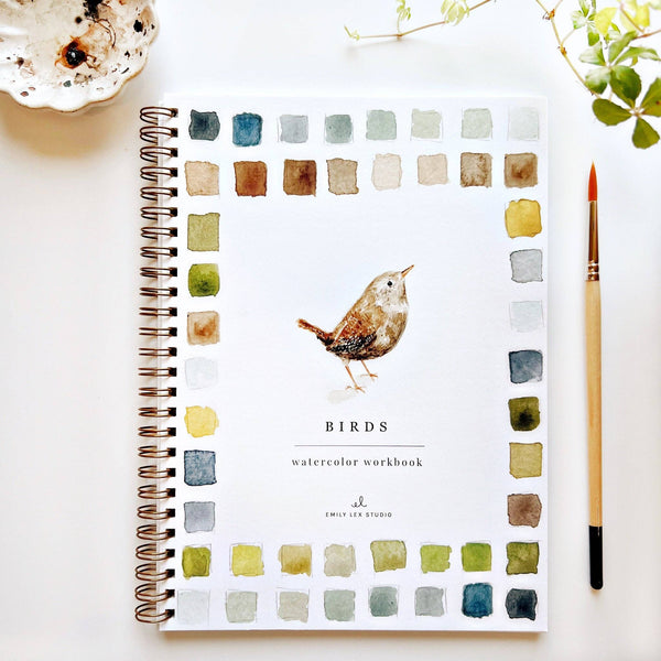 Birds watercolor workbook-emily lex studio-R3vel Threads, Women's Fashion Boutique, Located in Hudsonville, Michigan