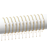 Single Pearl Adjustable-Splendid Iris-R3vel Threads, Women's Fashion Boutique, Located in Hudsonville, Michigan