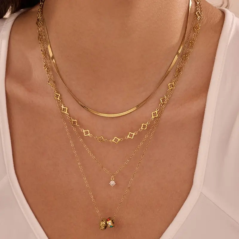 Tarnish Free Layered Necklace