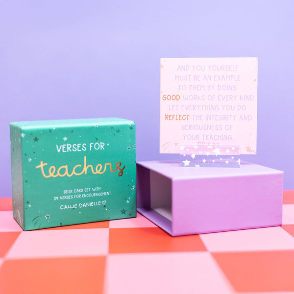 Verses For Teachers Card Set-Callie Danielle-R3vel Threads, Women's Fashion Boutique, Located in Hudsonville, Michigan