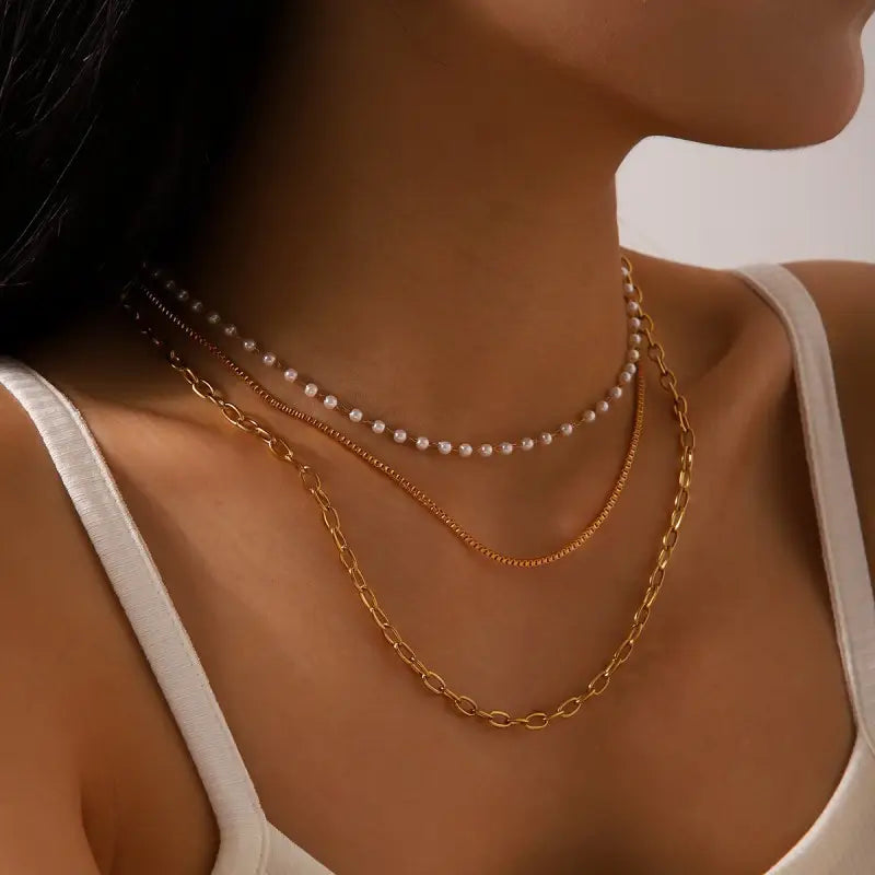 Pearl Gold Triple Layer