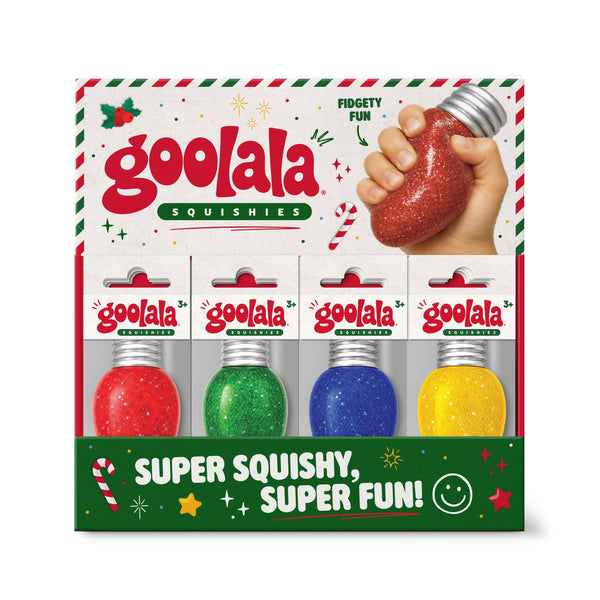 Goolala Christmas Squishies Jingle Bulb-DM Merchandising-R3vel Threads, Women's Fashion Boutique, Located in Hudsonville, Michigan