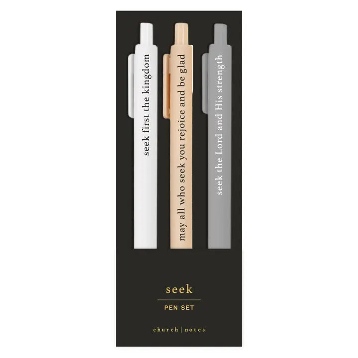 Church Notes Pen Set-church notes-R3vel Threads, Women's Fashion Boutique, Located in Hudsonville, Michigan