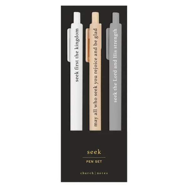 Church Notes Pen Set-church notes-R3vel Threads, Women's Fashion Boutique, Located in Hudsonville, Michigan