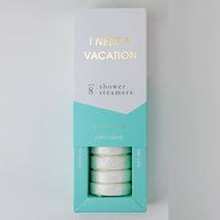I Need a Vacation Shower Shower Steamers - Coconut Lime - Set of 8 Tabs-Chez Gagné-R3vel Threads, Women's Fashion Boutique, Located in Hudsonville, Michigan