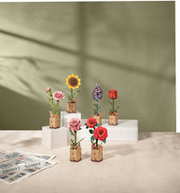 3D Wooden Flower Puzzles: Sunflower-Hands Craft-R3vel Threads, Women's Fashion Boutique, Located in Hudsonville, Michigan