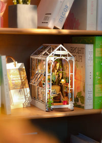 DIY Book Nook Kit: Garden House-Hands Craft-R3vel Threads, Women's Fashion Boutique, Located in Hudsonville, Michigan