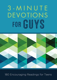3-Minute Devotions for Guys-Barbour Publishing, Inc.-R3vel Threads, Women's Fashion Boutique, Located in Hudsonville, Michigan