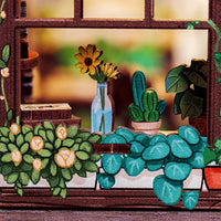 DIY Book Nook Kit: Green Life Bookshop-Hands Craft-R3vel Threads, Women's Fashion Boutique, Located in Hudsonville, Michigan