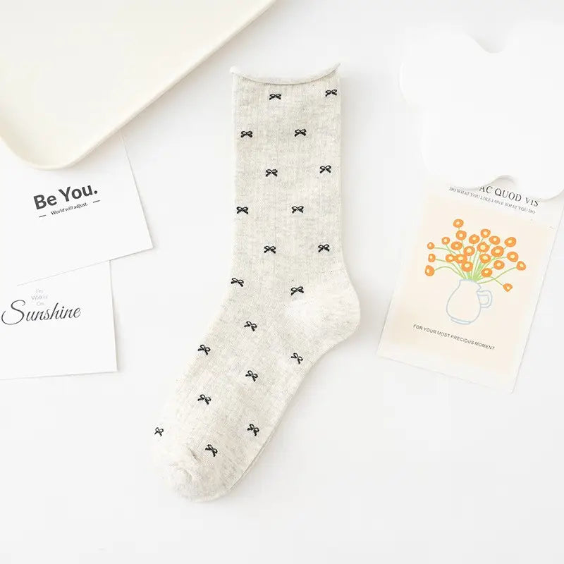 Mini Bow Socks